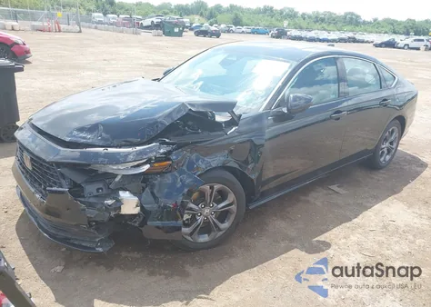 2024 Honda Accord Hybrid Ex-L from USA, damaged, VIN 1HGCY2F69RA047517